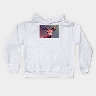 Abstract Deer Kids Hoodie